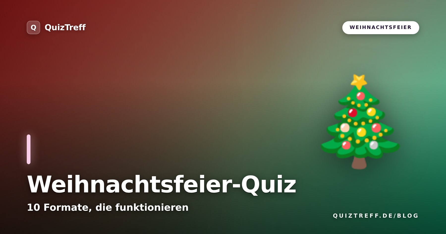 Weihnachtsfeier-Quiz: 10 Formate, die in jedem Team funktionieren